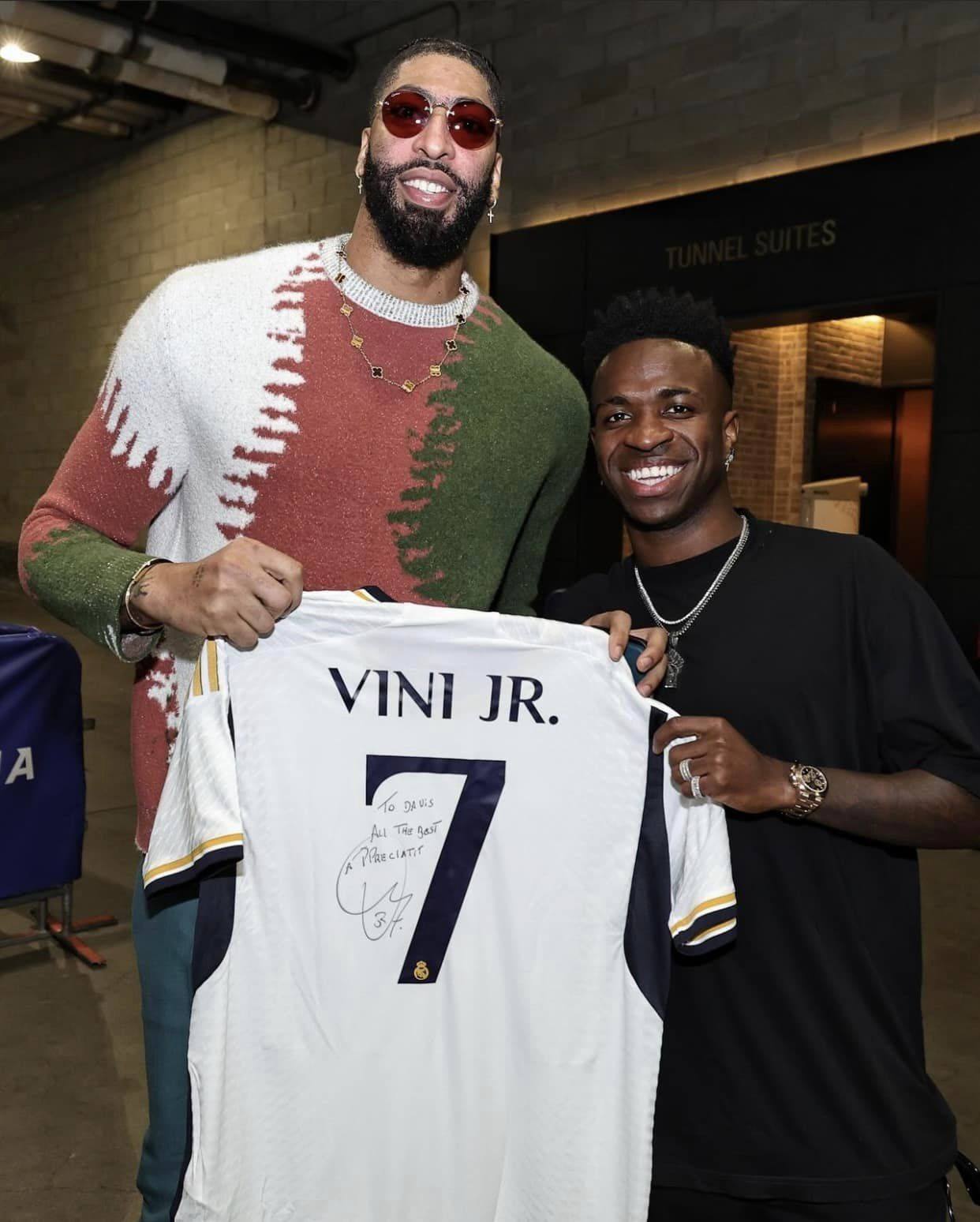 Beyond Borders: Vini Jr. and Cami’s All-Access Pass to LeBron James and Lakers’ Glory