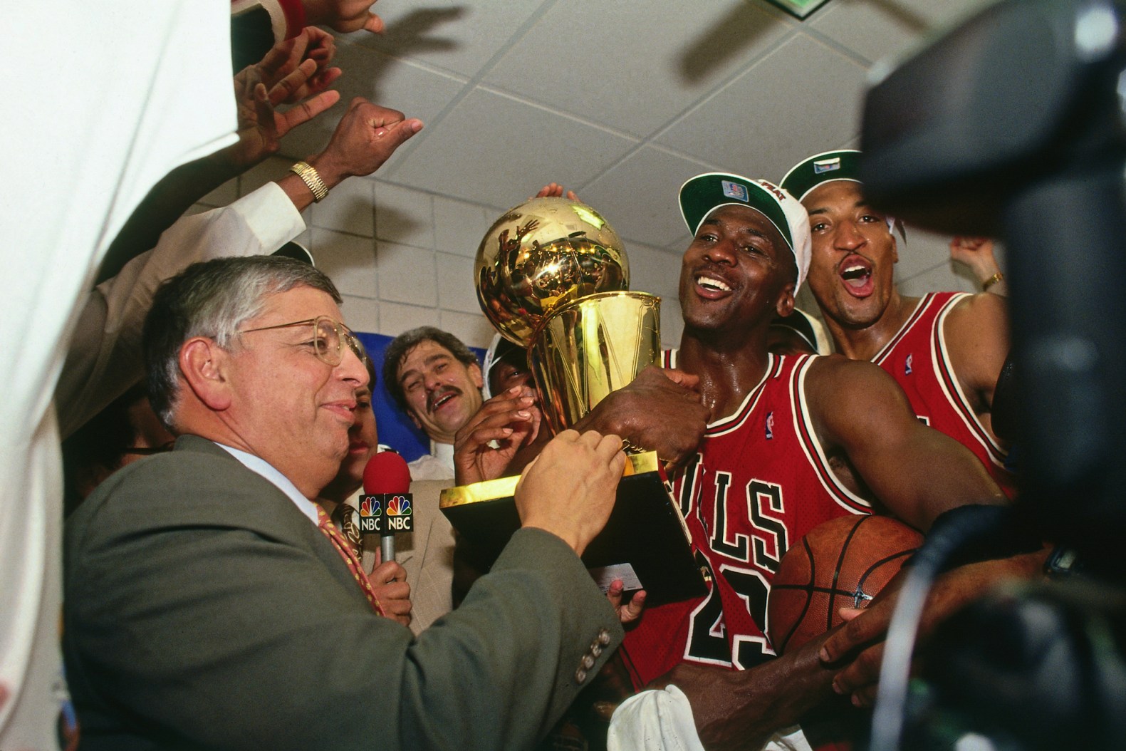 The Chicago Bulls will induct Michael Jordan, Scottie Pippen, and Dennis Rodman into the inaugural Ring of Honor