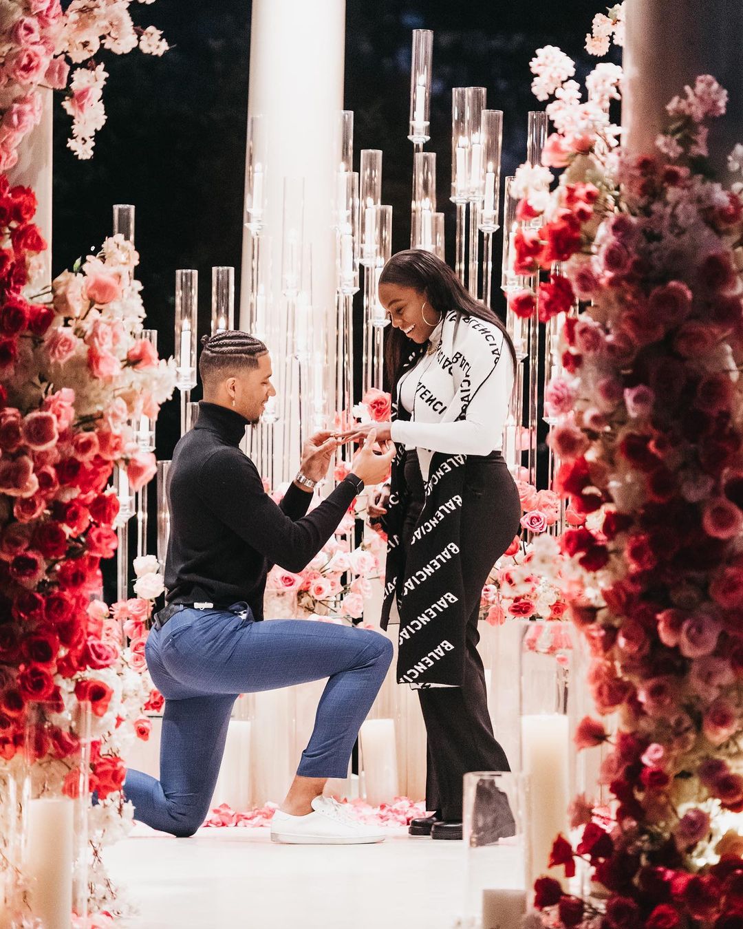 In a lavish ceremony, former Lakers player Josh Hart marries his high school sweetheart, Shannon