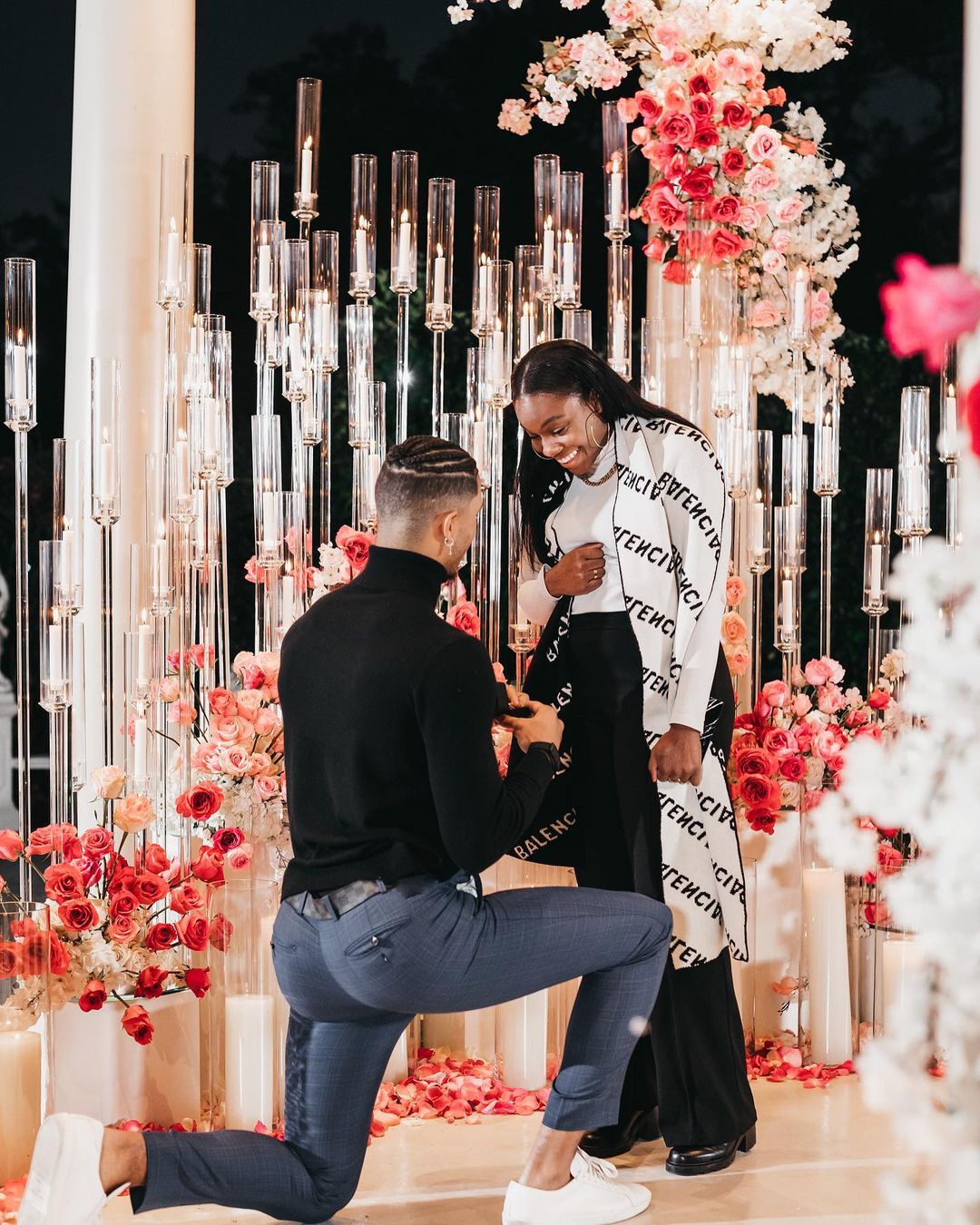 In a lavish ceremony, former Lakers player Josh Hart marries his high school sweetheart, Shannon