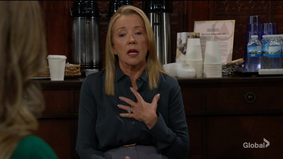 Y&R Recap: After Nikki’s AA Session, She and Victor Reach a Decision Regarding Jordan, Who Settles Into a Genoa City Motel -