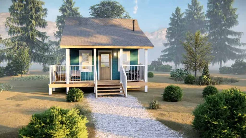 Both Practical and Aesthetic Tiny House Design