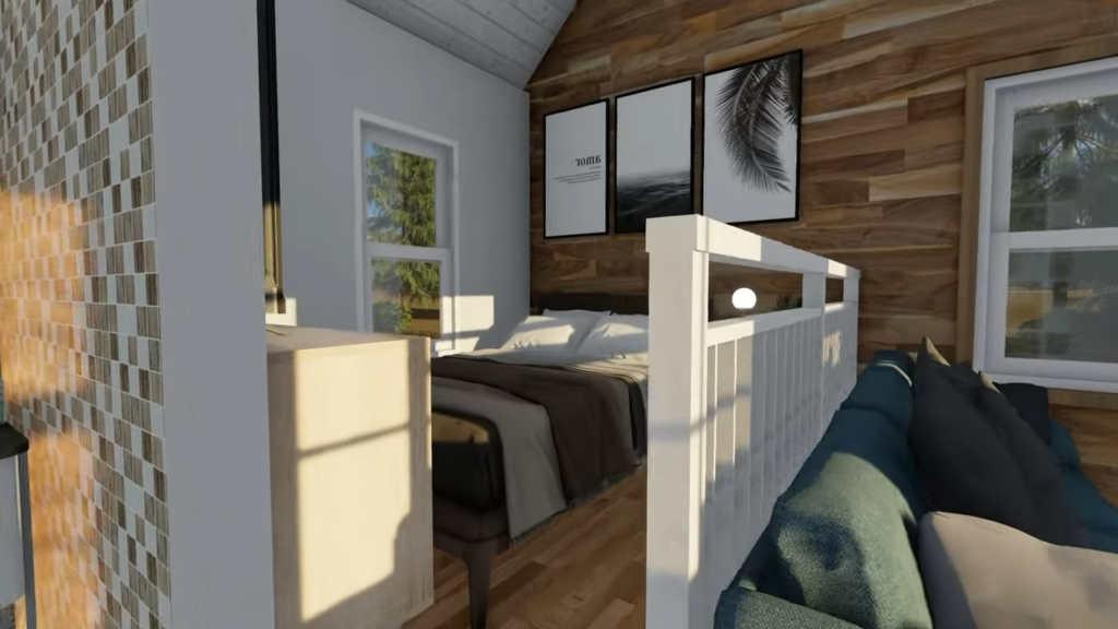 Both Practical and Aesthetic Tiny House Design