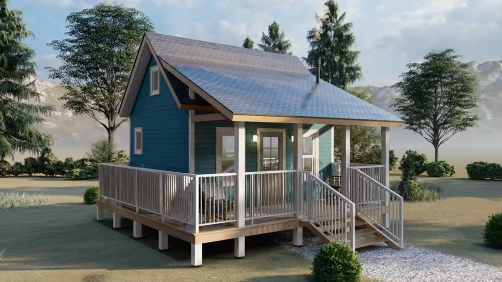 Both Practical and Aesthetic Tiny House Design