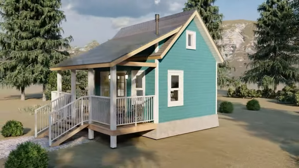 Both Practical and Aesthetic Tiny House Design