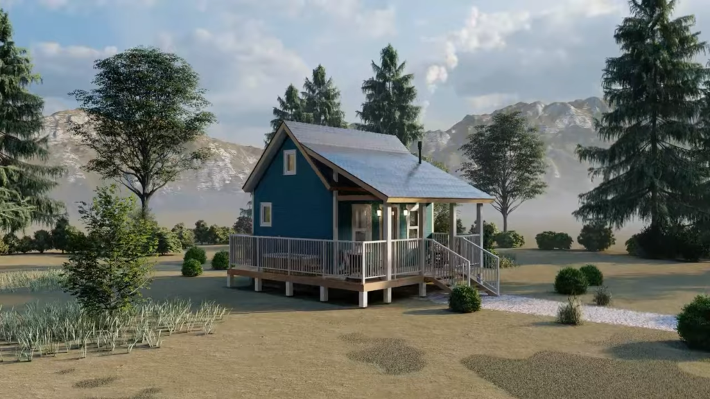 Both Practical and Aesthetic Tiny House Design