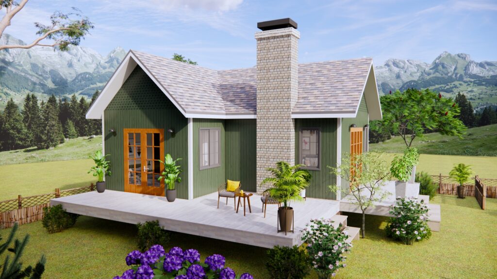 Gorgeous Tiny Summer House 7×8 M