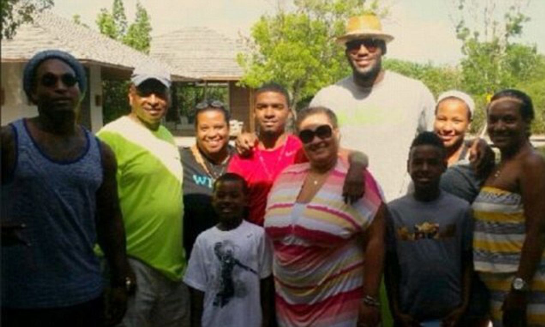 Team Talk While LeBron Walks: Agent’s Meetings Heat Up as James Enjoys Family Time