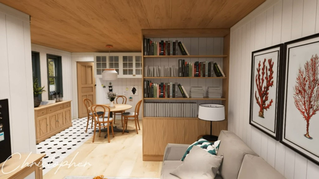 Very Stylish Tiny House Design Idea