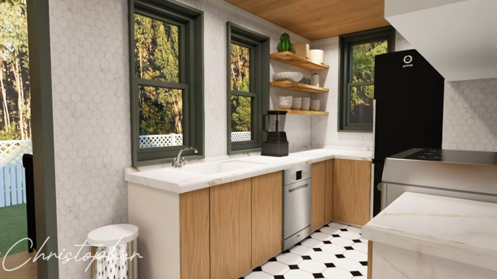 Very Stylish Tiny House Design Idea